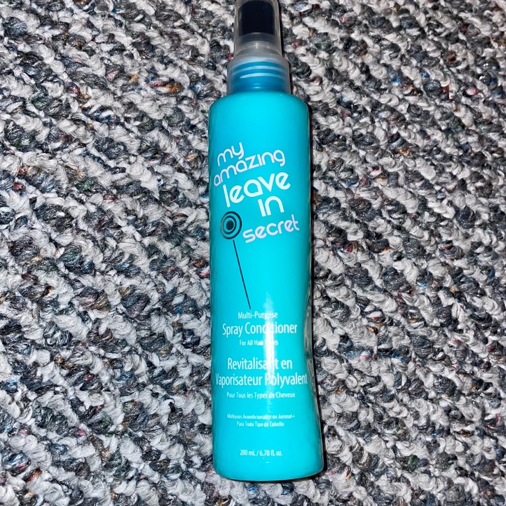 My amazing leave in spray conditioner